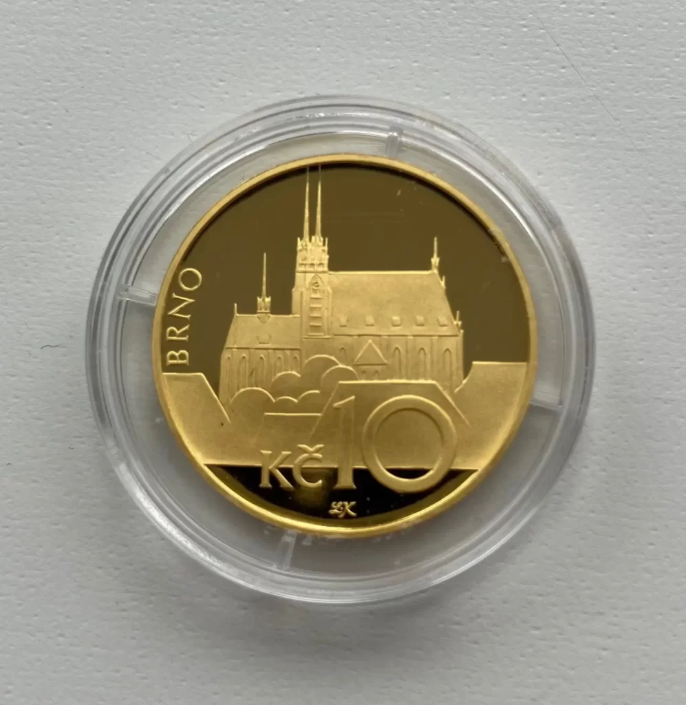 zlata-10-kc-1997-mincovni-mesto-jachymov-proof-s-certifikatem-223927481 - SportDeník Česká desetikoruna v provedení proof