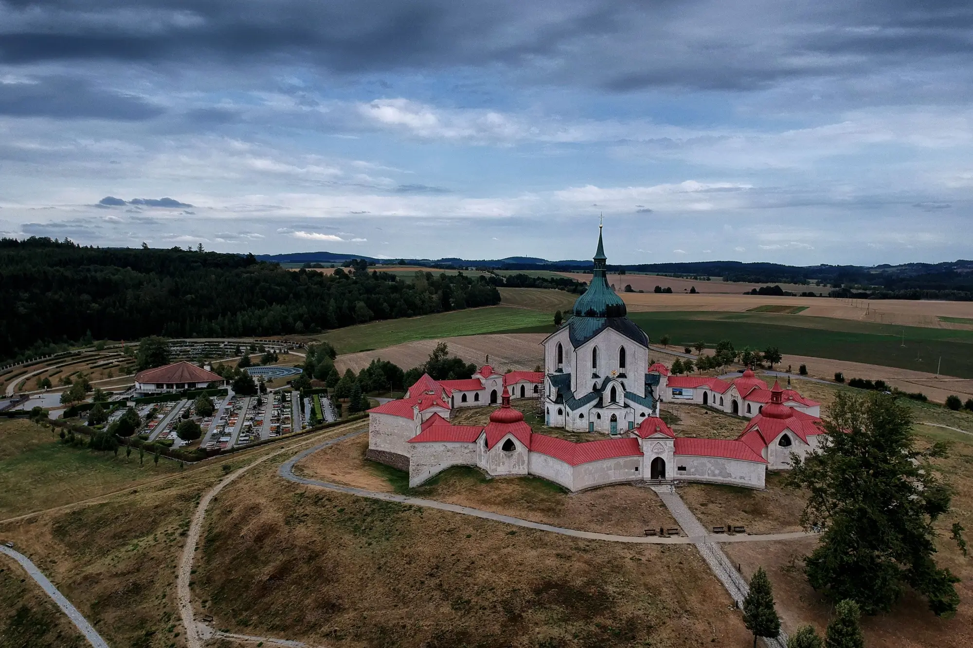 Shutterstock_1157402419 - SportDeník Poutní kostel sv. Jana Nepomuckého na Zelené hoře