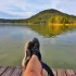 Pohled na Máchovo jezero