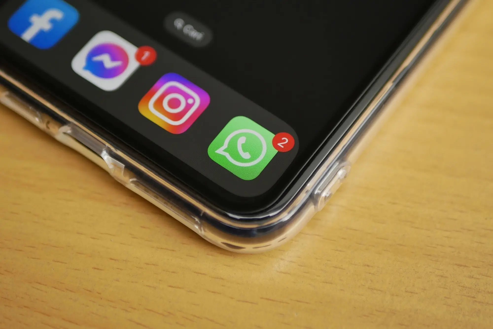 Ikona WhatsApp na mobilu