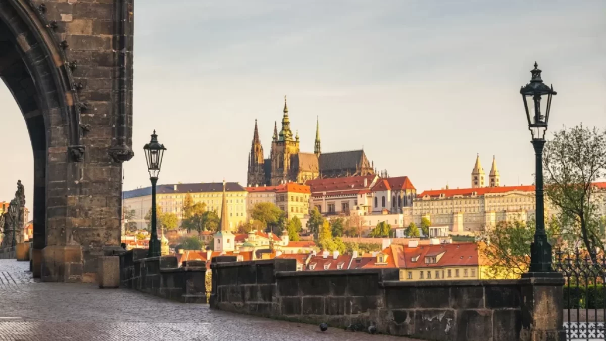 Pohled na Pražský hrad