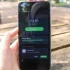 Displej telefonu ukazující kapacitu úložiště