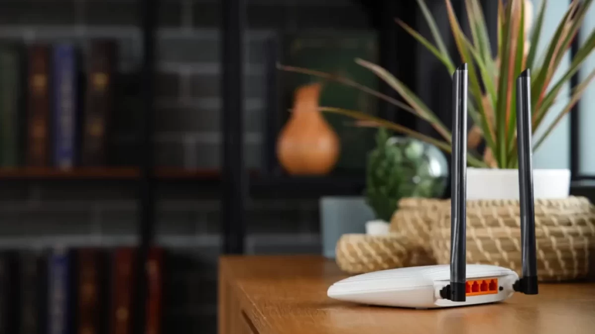 Wi-Fi router v domácnosti