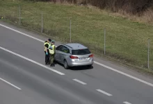 auto na silnici