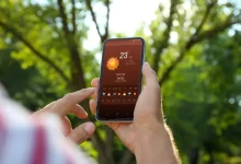 Předpověď počasí.