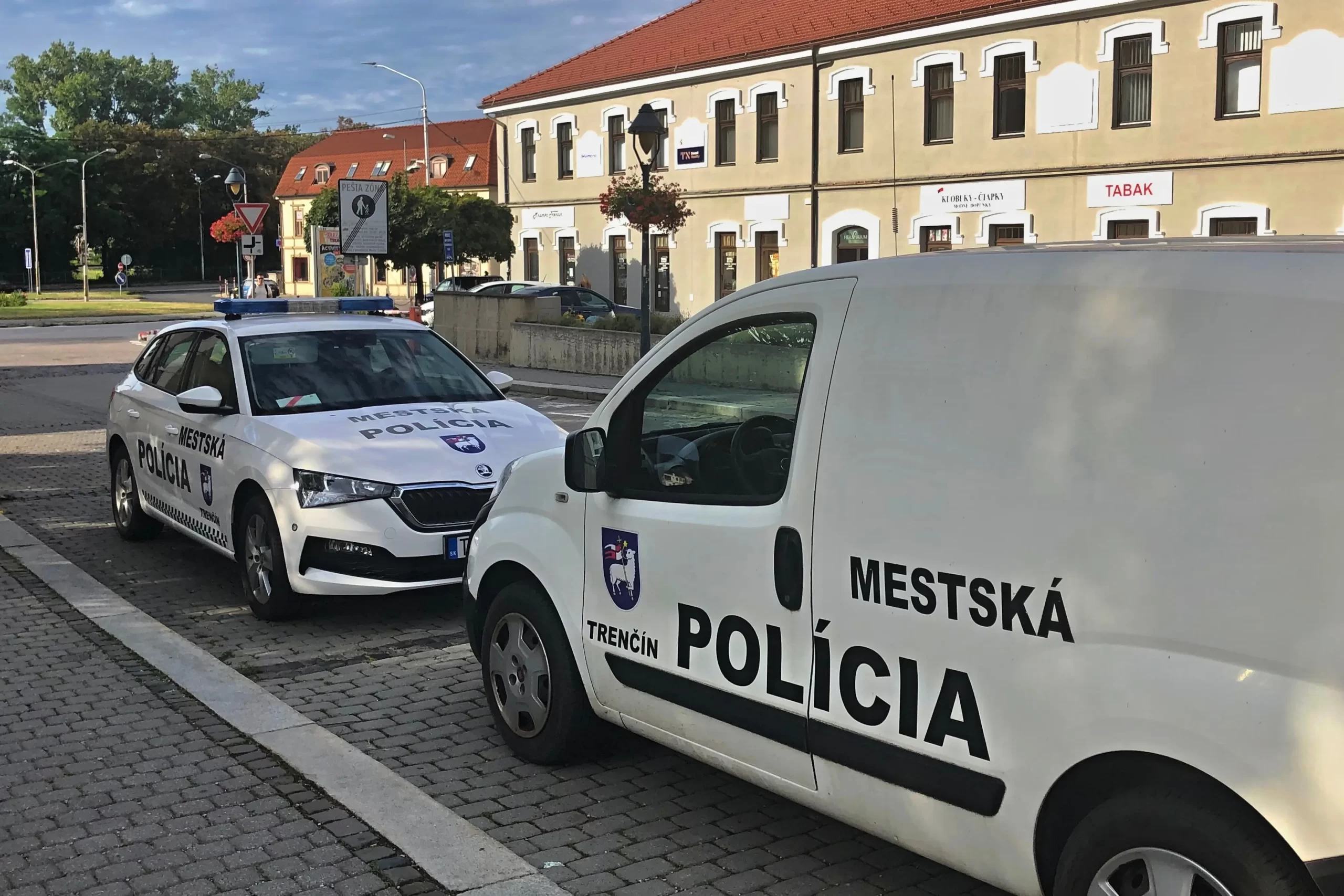 policejní auto