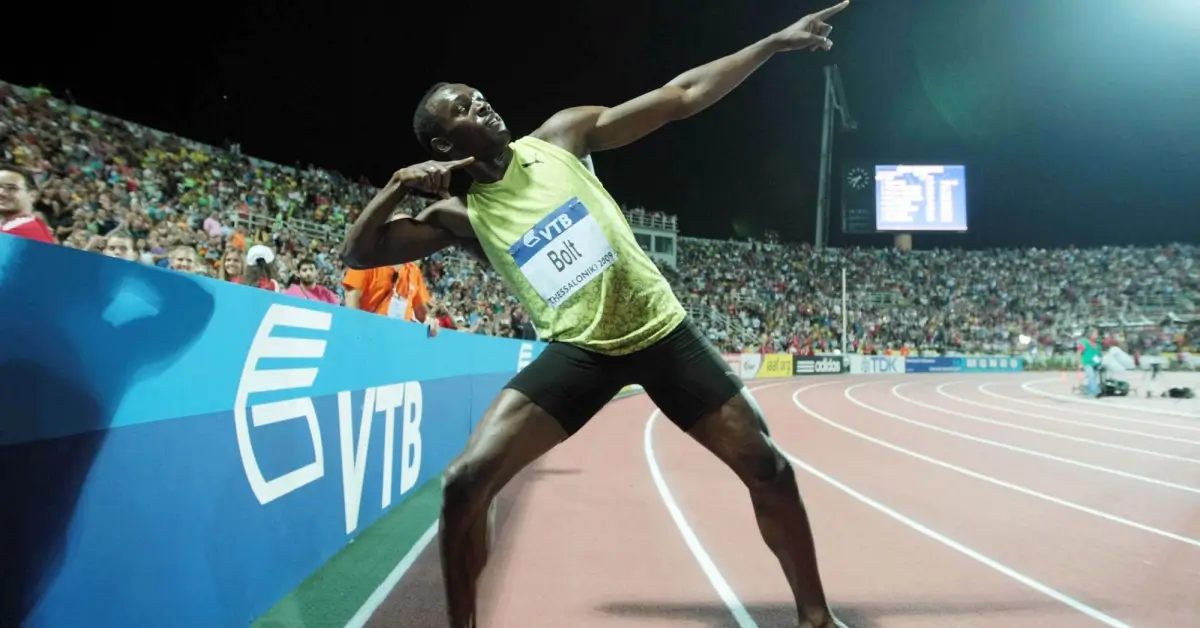Shutterstock_106110707 - SportDeník Usain Bolt a jeho typická póza, málokdo ale ví, že k němu patří i slavný výrok