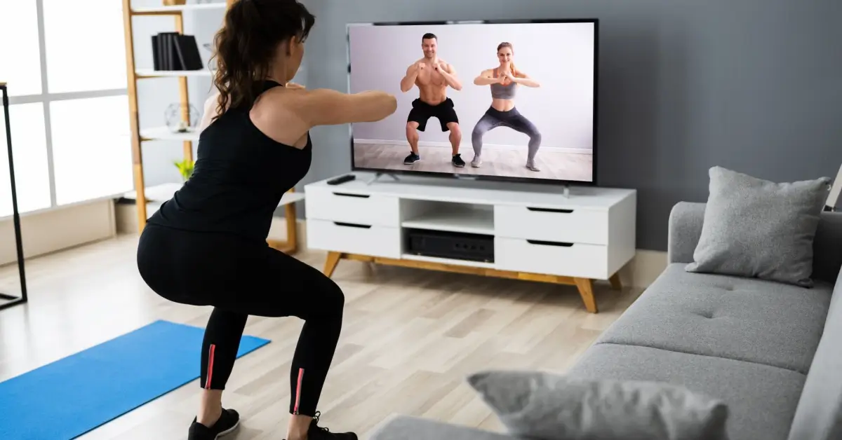 Cvičení před televizí může být zábavné 