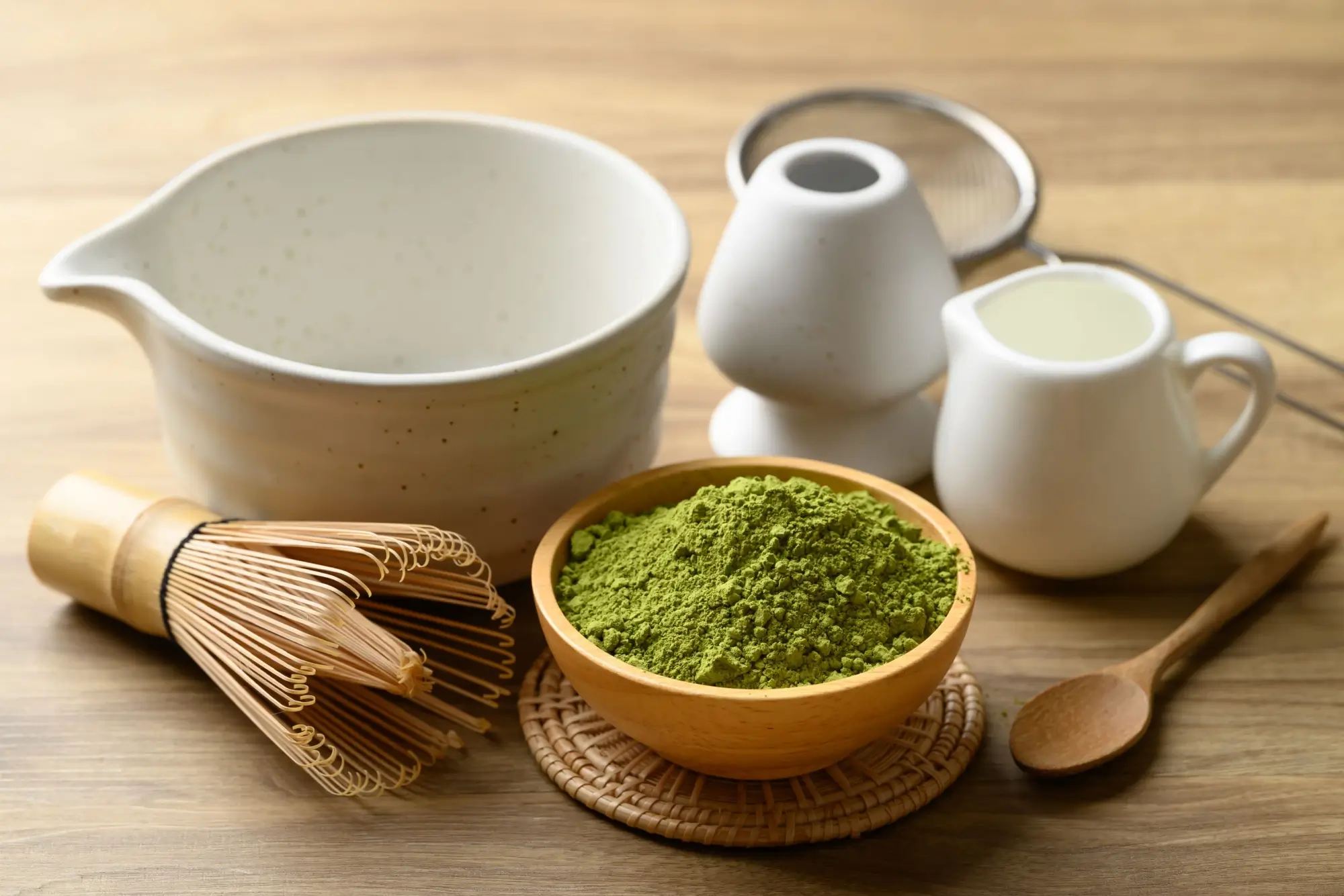 Zelený čaj matcha