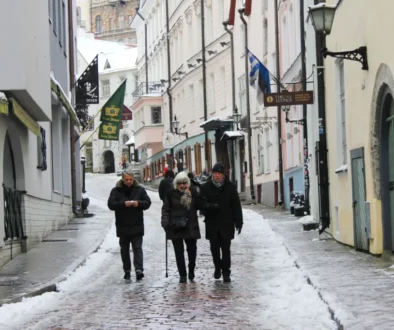 Důchodci v Estonsku