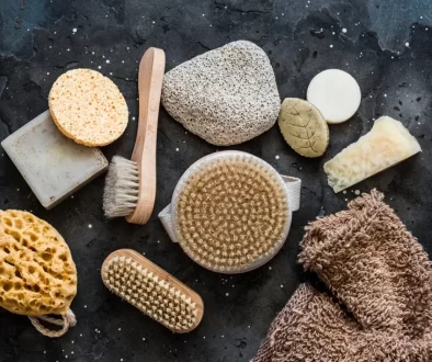 Masážní prostředky sloužící k prokrvení pokožky po saunování