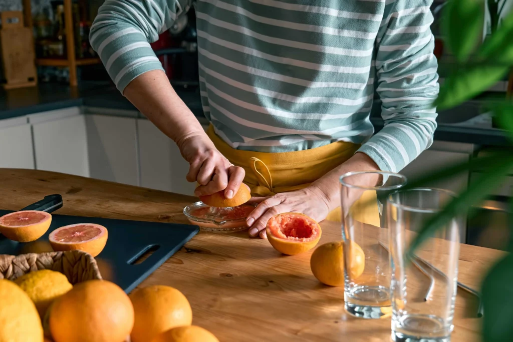 odšťavňování citrusů