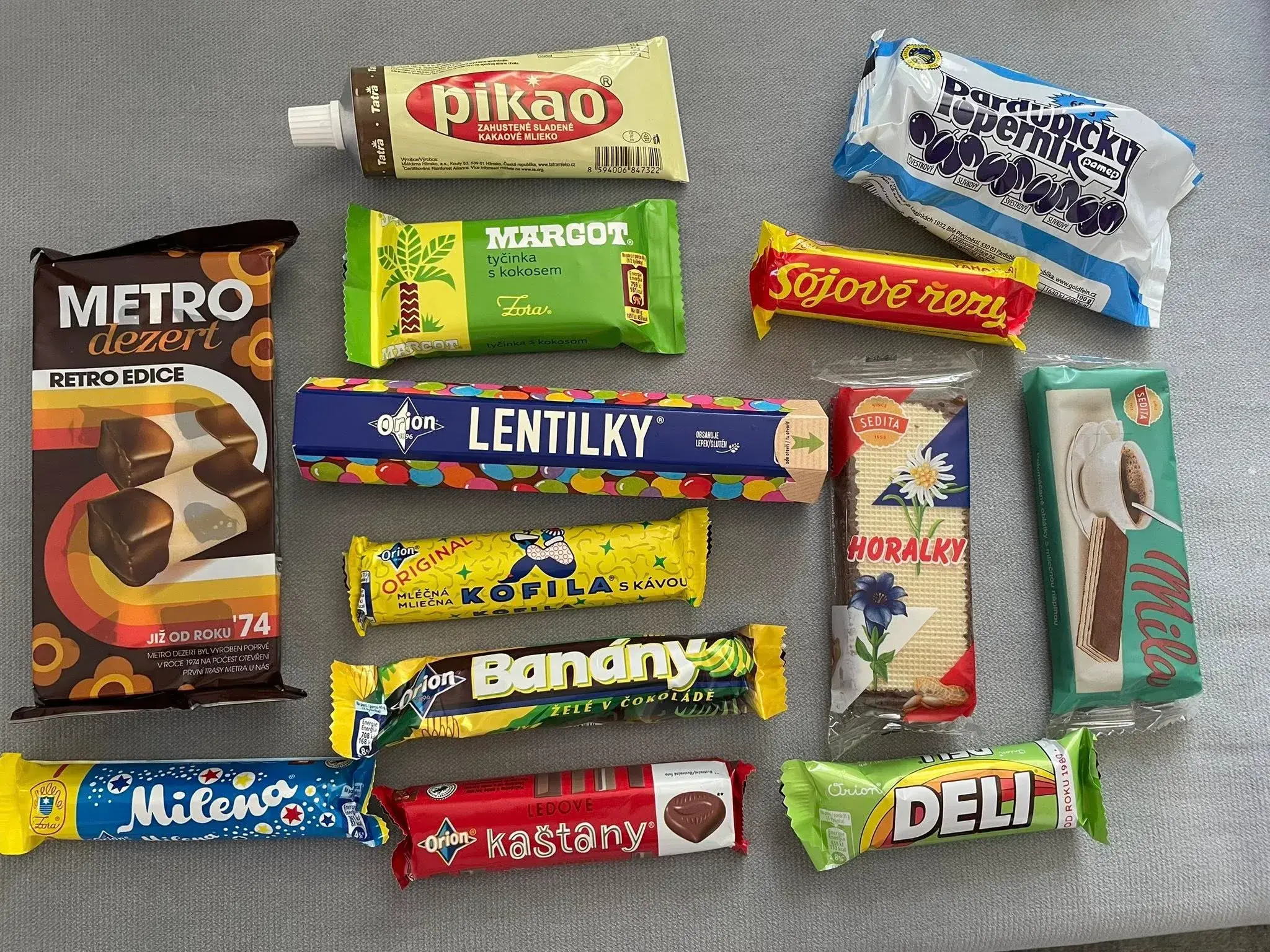 Retro sladkosti