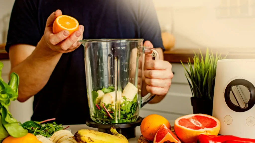 příprava smoothie