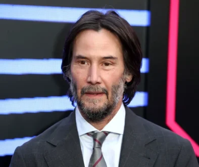 Keanu Reeves na premiéře filmu Balerína