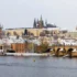zasněžená Praha