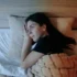 žena se snaží usnout