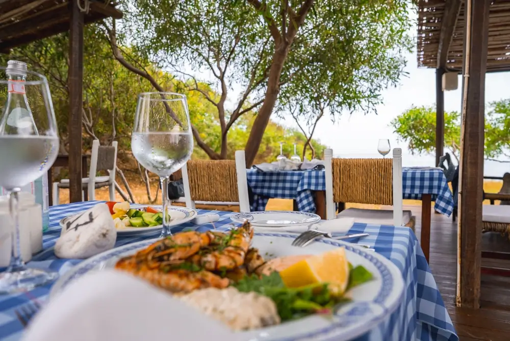 Restaurace na Kypru
