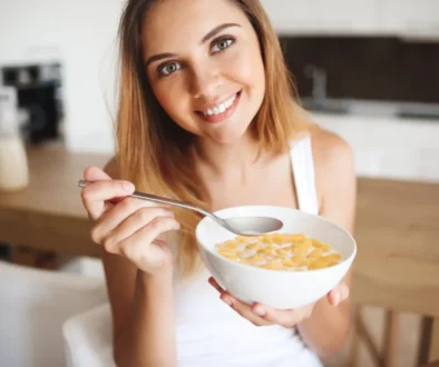 žena jí