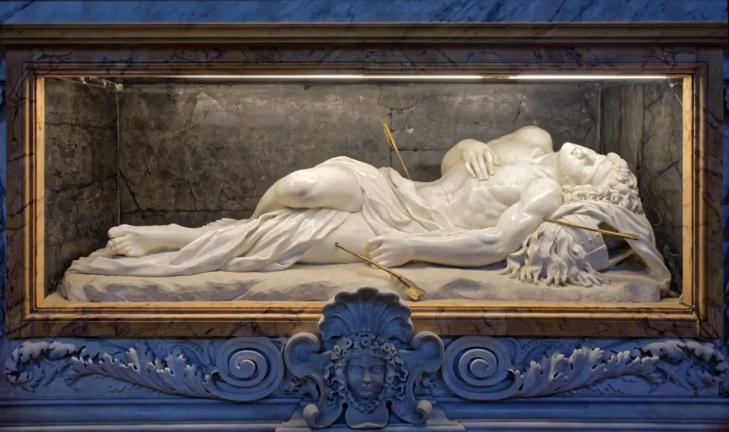 Socha svatého Sebastiana