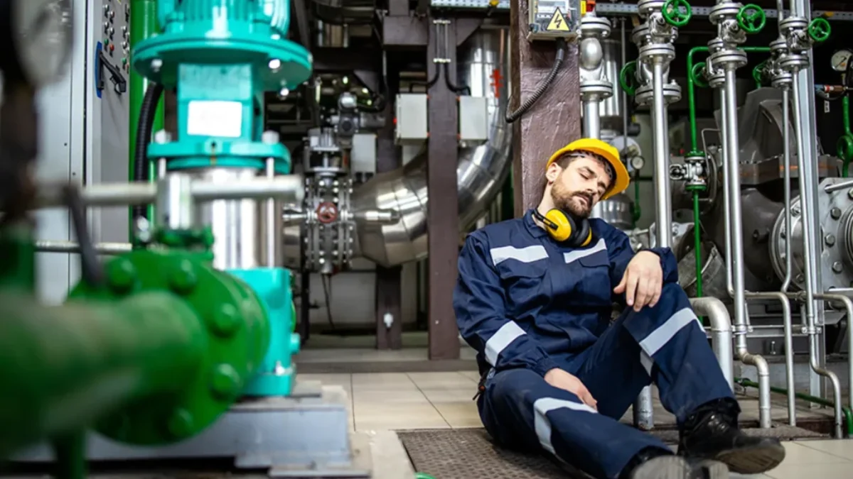 Nedřímejte déle než 20 minut, jinak se budete cítit unavení. Zdroj dělník spí v práci