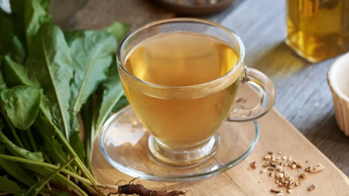 čaj z kořene pampelišky