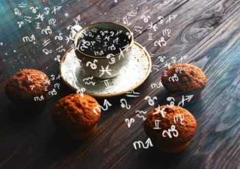 káva, mufiiny a astrologická znamení