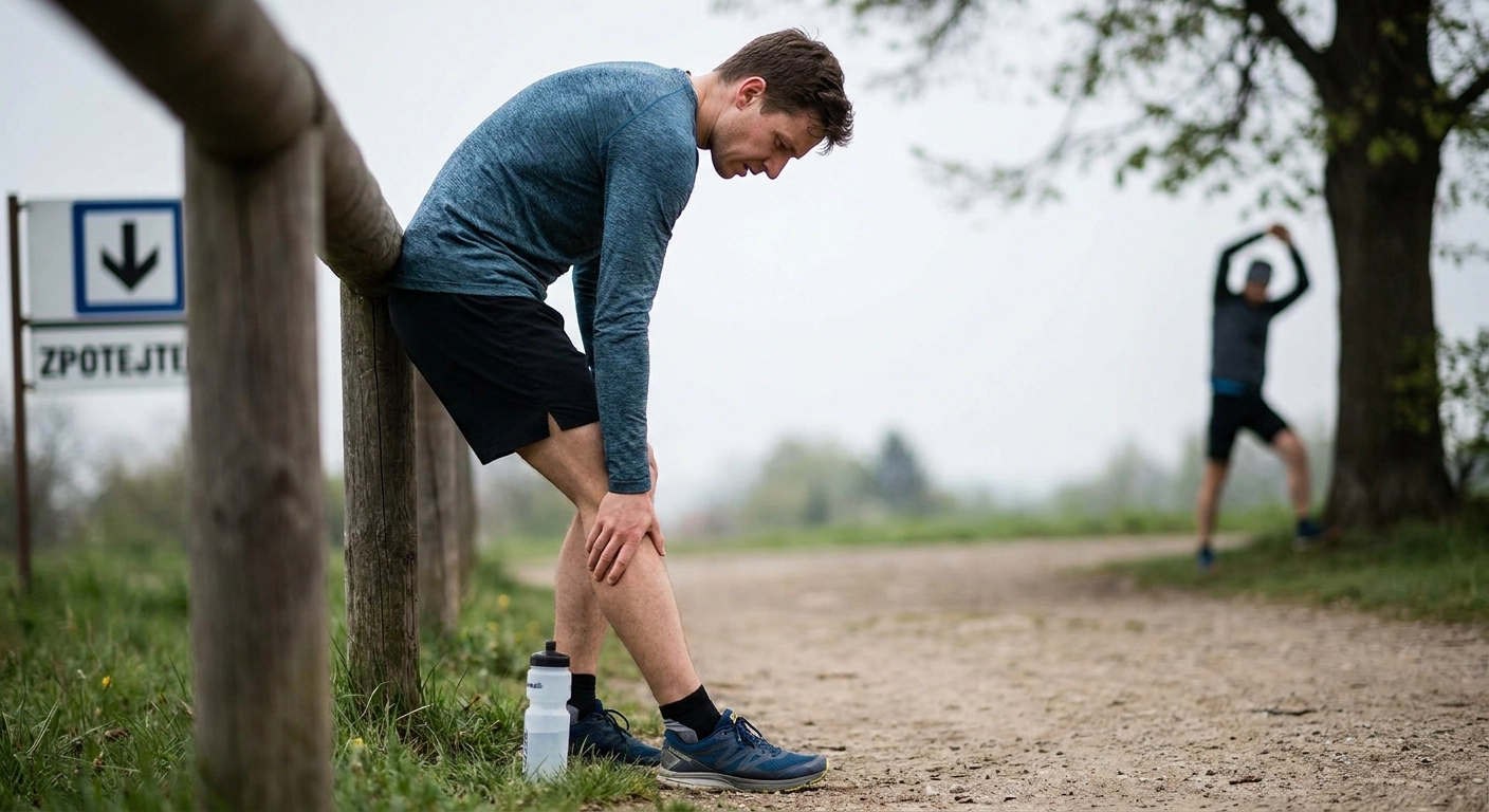 Naučte se běhat tak, aby vás nebolela lýtka a nepíchalo v boku: Důležité je došlapovat na špičky a u dýchání počítat
