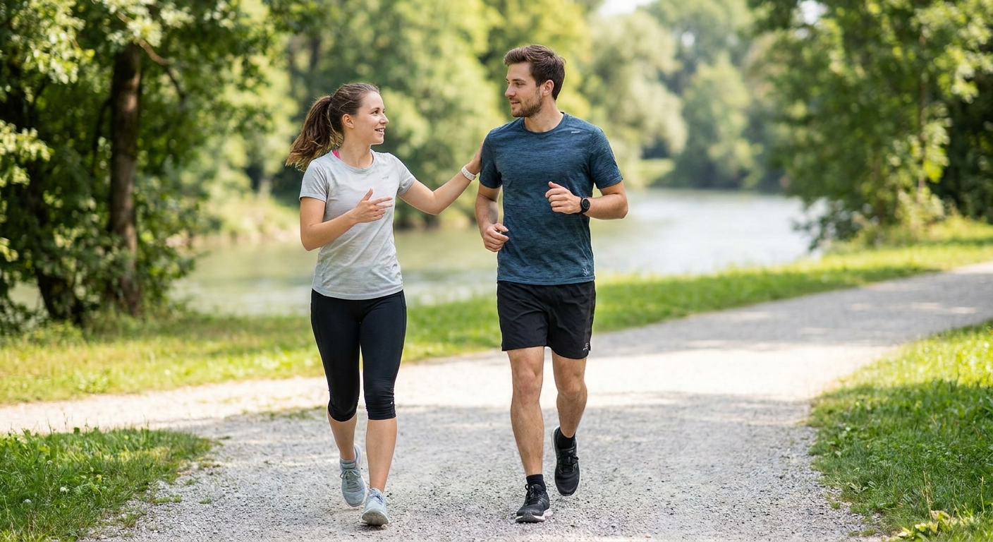 O čem se bavit při běhání s kamarádkou, která vám po 10 minutách leze na narvy? Vynechte děti a otázky ohledně chlapů